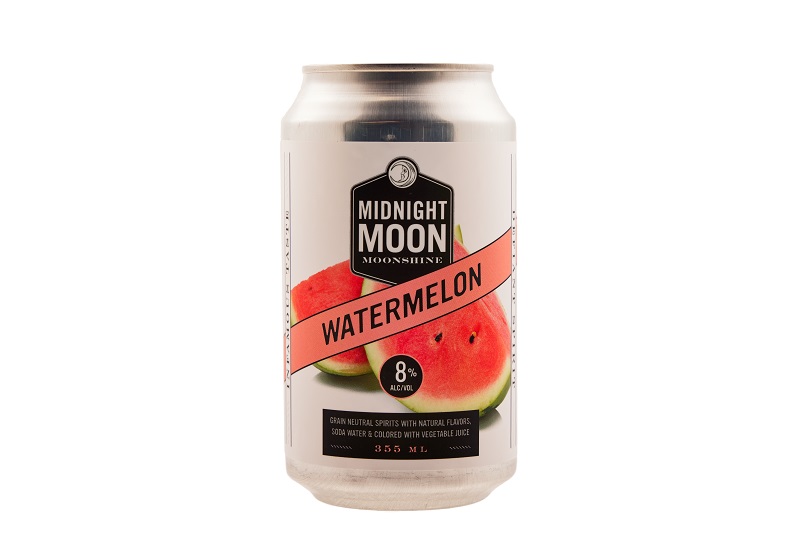 Midnight Moon Moonshine Watermelon Canned Cocktail.