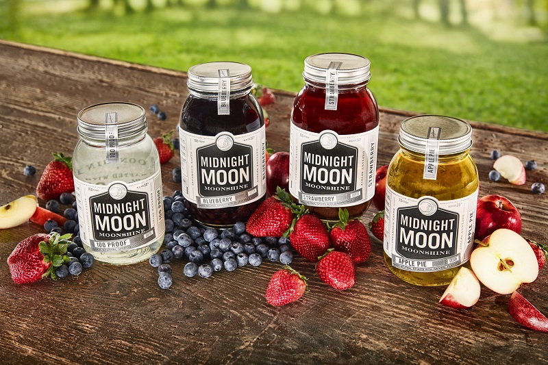 Midnight Moon Moonshine has many flavors to go with any occasion. 